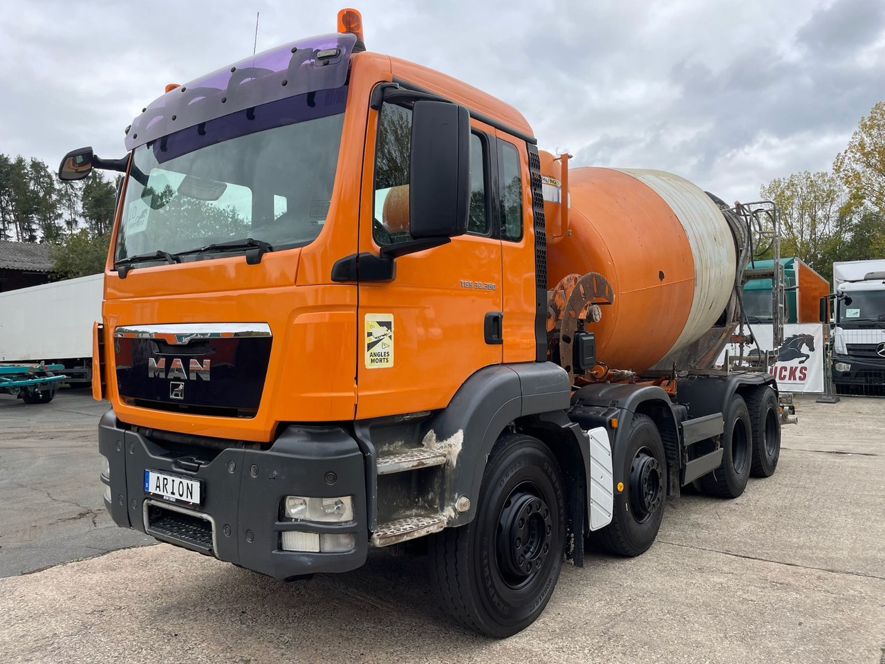 MAN TGS 32.360 8x4 BB Betonmischer/CIFA/SL9/9m3/EU4 - Бетоновоз: снимка 3 MAN TGS 32.360 8x4 BB Betonmischer/CIFA/SL9/9m3/EU4 - Бетоновоз: снимка 3