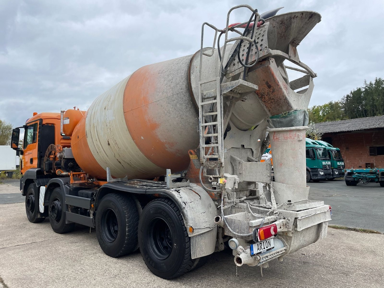 MAN TGS 32.360 8x4 BB Betonmischer/CIFA/SL9/9m3/EU4 - Бетоновоз: снимка 4 MAN TGS 32.360 8x4 BB Betonmischer/CIFA/SL9/9m3/EU4 - Бетоновоз: снимка 4