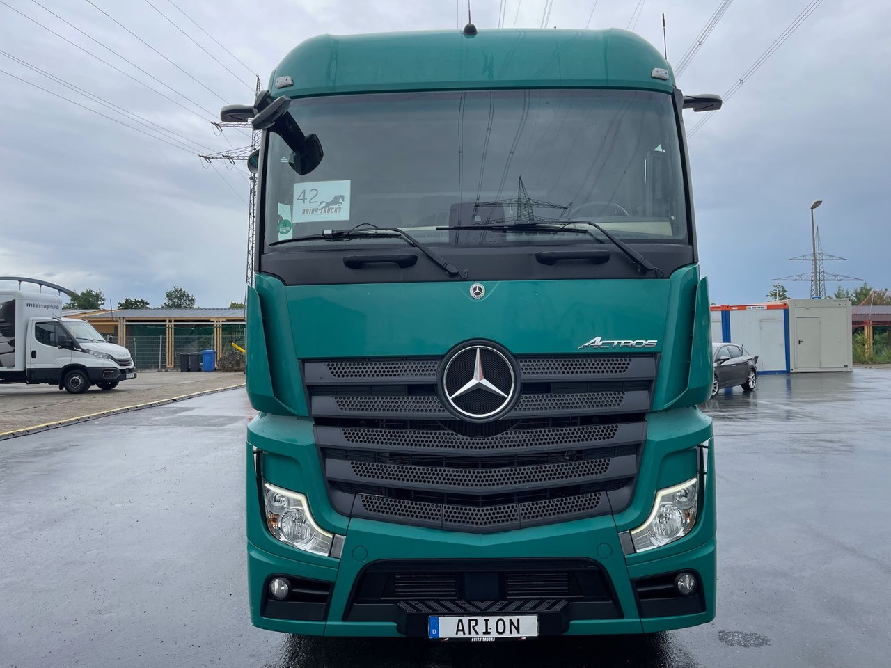Mercedes-Benz Actros 1845 Pritsche+Plane/Retarder/MirrorCams - Камион с брезент: снимка 2 Mercedes-Benz Actros 1845 Pritsche+Plane/Retarder/MirrorCams - Камион с брезент: снимка 2
