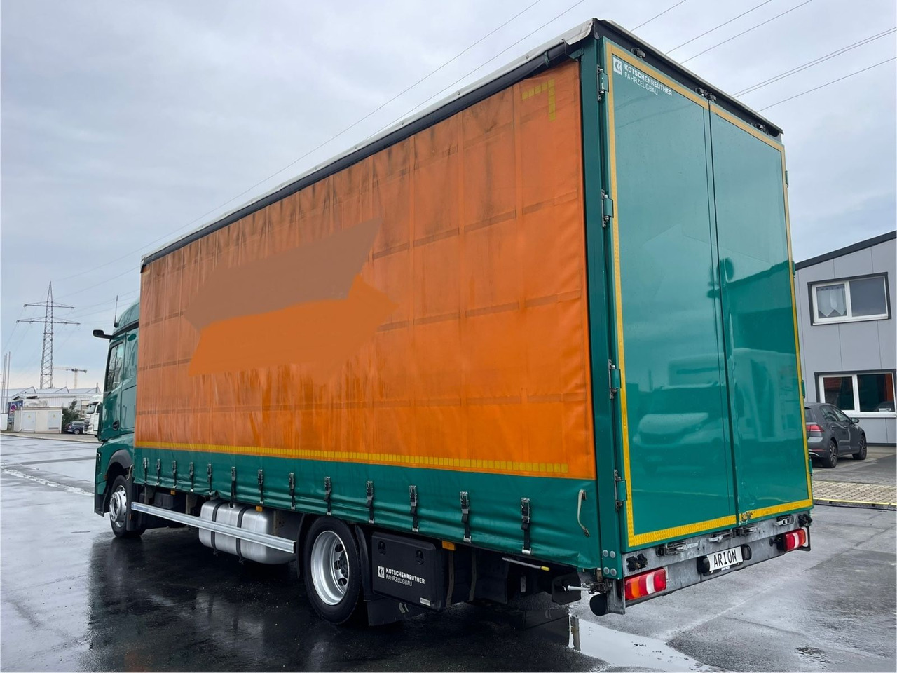 Mercedes-Benz Actros 1845 Pritsche+Plane/Retarder/MirrorCams - Камион с брезент: снимка 4 Mercedes-Benz Actros 1845 Pritsche+Plane/Retarder/MirrorCams - Камион с брезент: снимка 4