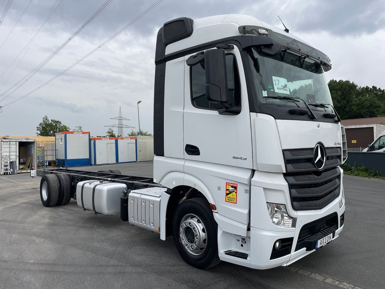 Mercedes-Benz Actros 4 1843 4x2 Fahrgestell/9500mm/StandAC/ACC - Шаси кабина: снимка 1 Mercedes-Benz Actros 4 1843 4x2 Fahrgestell/9500mm/StandAC/ACC - Шаси кабина: снимка 1