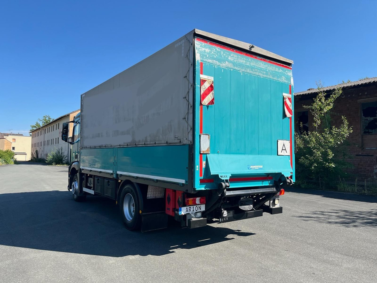 Mercedes-Benz Antos 2 1836 4x2 Pritsche+Plane/LBW/BÄR/AC/EU6 - Камион с брезент: снимка 3 Mercedes-Benz Antos 2 1836 4x2 Pritsche+Plane/LBW/BÄR/AC/EU6 - Камион с брезент: снимка 3