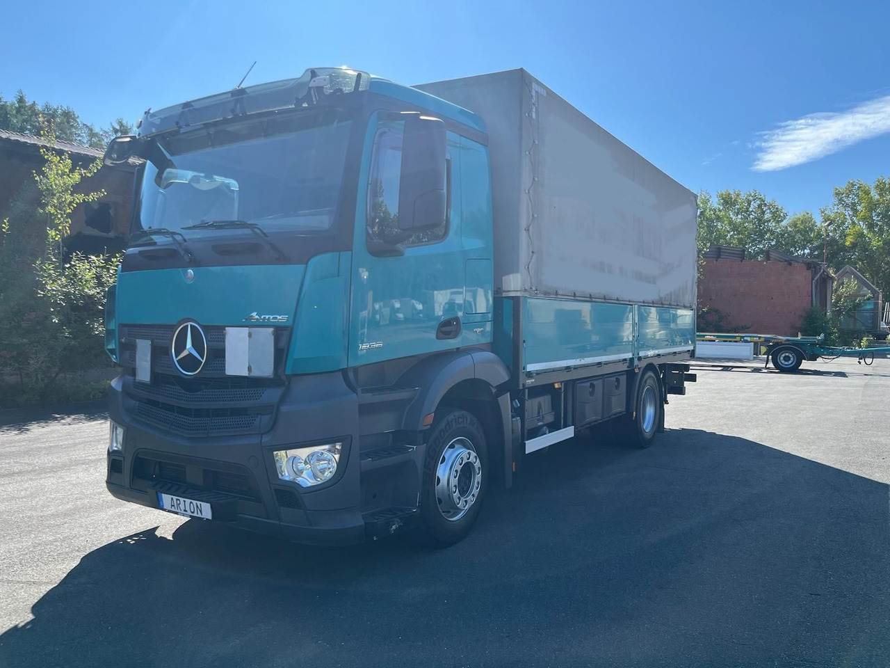 Mercedes-Benz Antos 2 1836 4x2 Pritsche+Plane/LBW/BÄR/AC/EU6 - Камион с брезент: снимка 2 Mercedes-Benz Antos 2 1836 4x2 Pritsche+Plane/LBW/BÄR/AC/EU6 - Камион с брезент: снимка 2