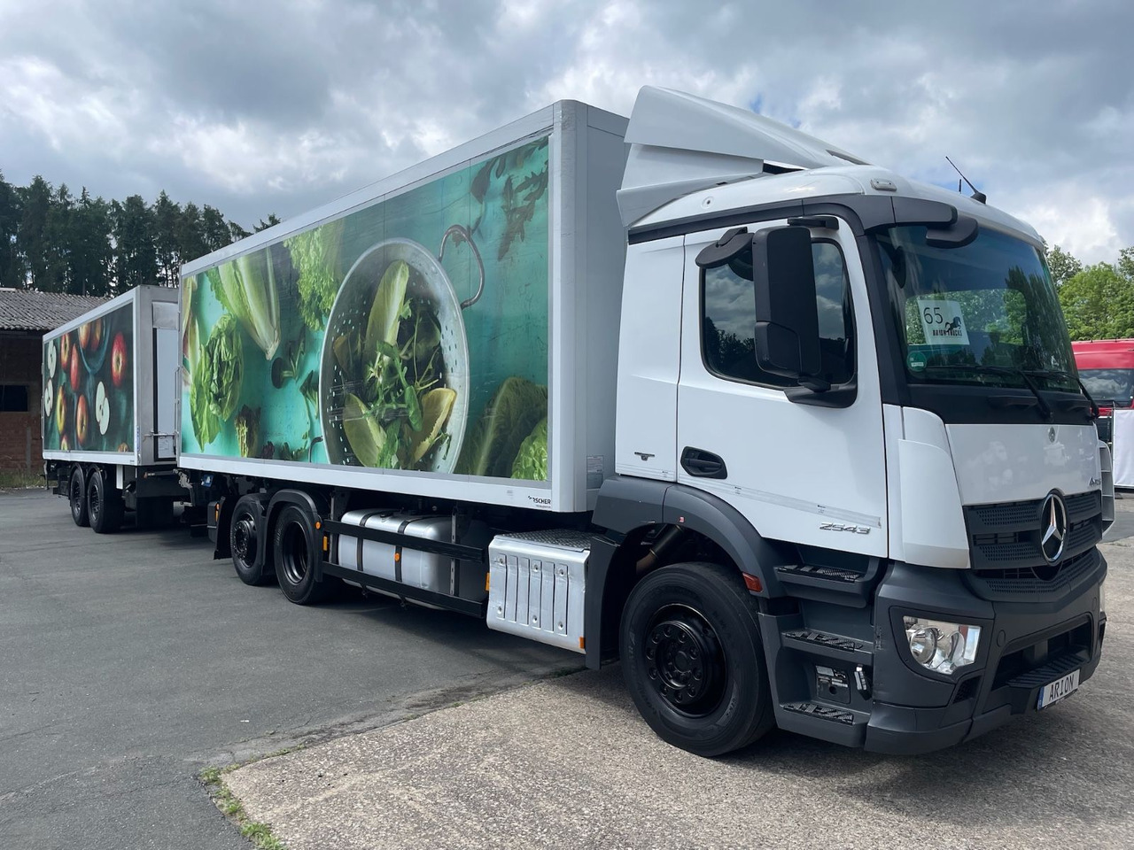 Mercedes-Benz Antos 2543 6x2 Kühlkoffer/CARRIER/KERSCHER/NLA - Рефрижератор камион: снимка 1 Mercedes-Benz Antos 2543 6x2 Kühlkoffer/CARRIER/KERSCHER/NLA - Рефрижератор камион: снимка 1
