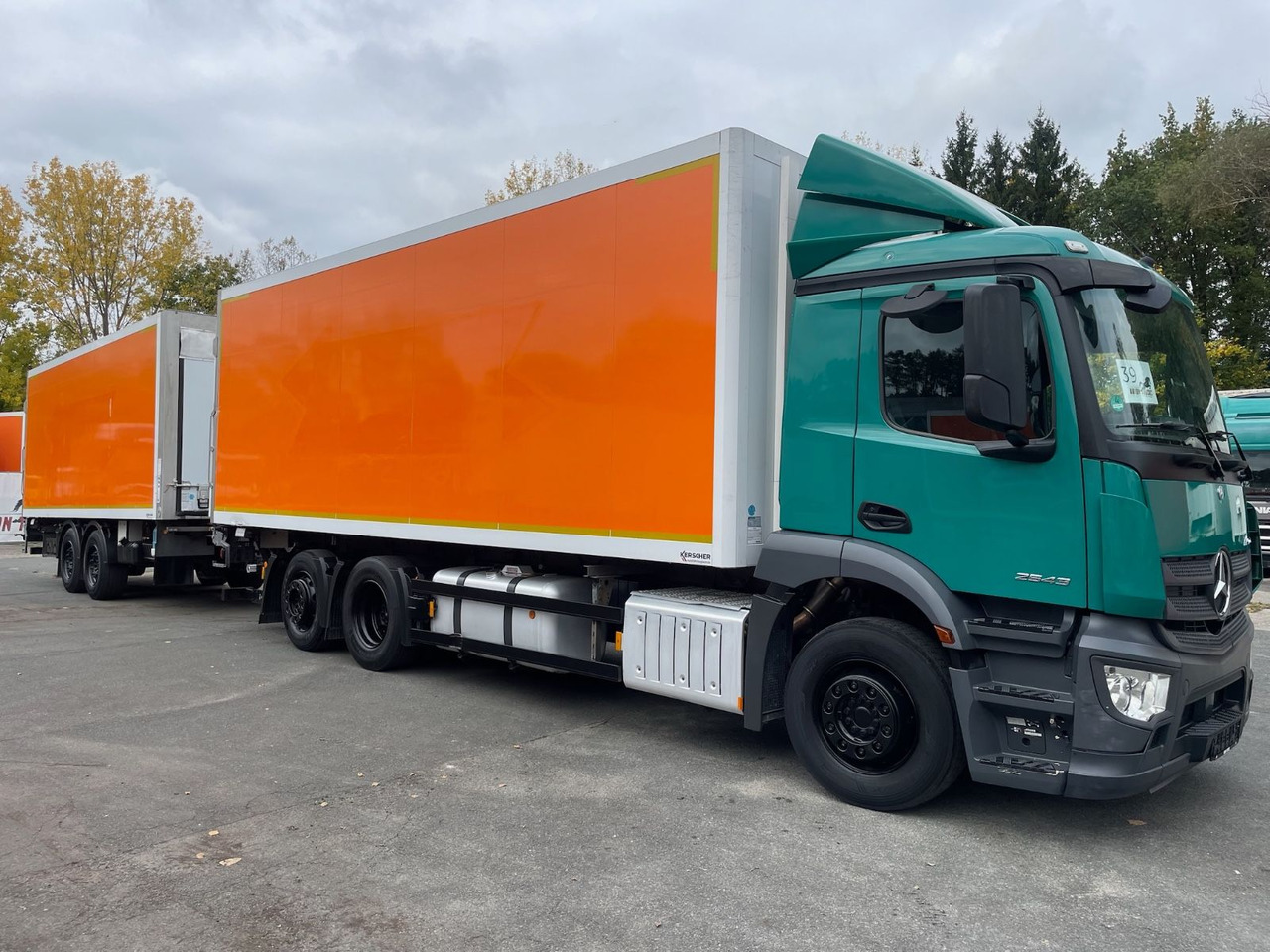 Mercedes-Benz Antos 2543 6x2 Kühlkoffer/CARRIER/NLA/LBW/AC/EU6 - Рефрижератор камион: снимка 1 Mercedes-Benz Antos 2543 6x2 Kühlkoffer/CARRIER/NLA/LBW/AC/EU6 - Рефрижератор камион: снимка 1