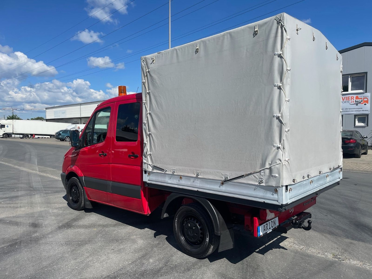 Mercedes-Benz Sprinter II 213 CDI Pritsche/DOKA/EU4/TÜV-05/27 - Брезентов бус, Бус с двойна кабина: снимка 4 Mercedes-Benz Sprinter II 213 CDI Pritsche/DOKA/EU4/TÜV-05/27 - Брезентов бус, Бус с двойна кабина: снимка 4