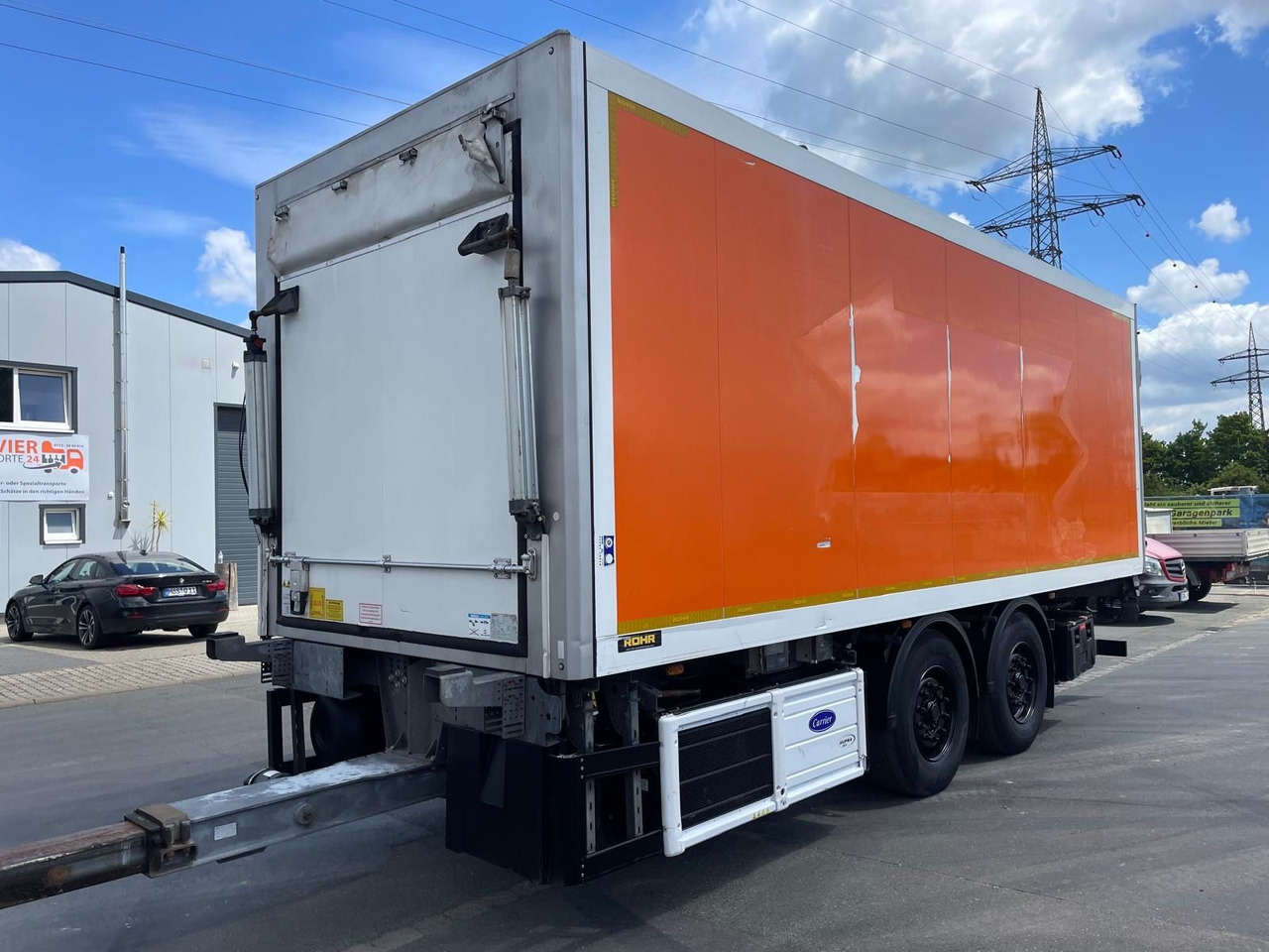 ROHR RZK/18 IV Tandem-Kühlanhänger/CARRIER/LBW/DAUTEL - Рефрижератор ремарке: снимка 1 ROHR RZK/18 IV Tandem-Kühlanhänger/CARRIER/LBW/DAUTEL - Рефрижератор ремарке: снимка 1