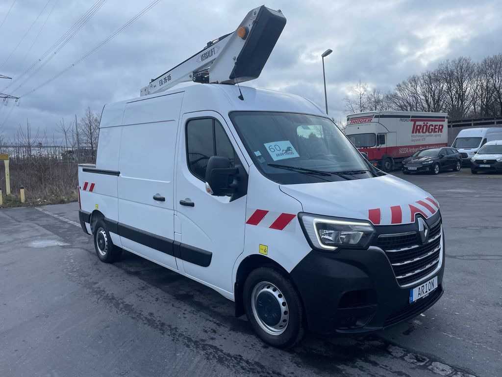 Renault Master III L2H2 Hubarbeitsbühne/VERSALIFT/EU6d - Автовишка, Лекотоварен автомобил: снимка 1 Renault Master III L2H2 Hubarbeitsbühne/VERSALIFT/EU6d - Автовишка, Лекотоварен автомобил: снимка 1