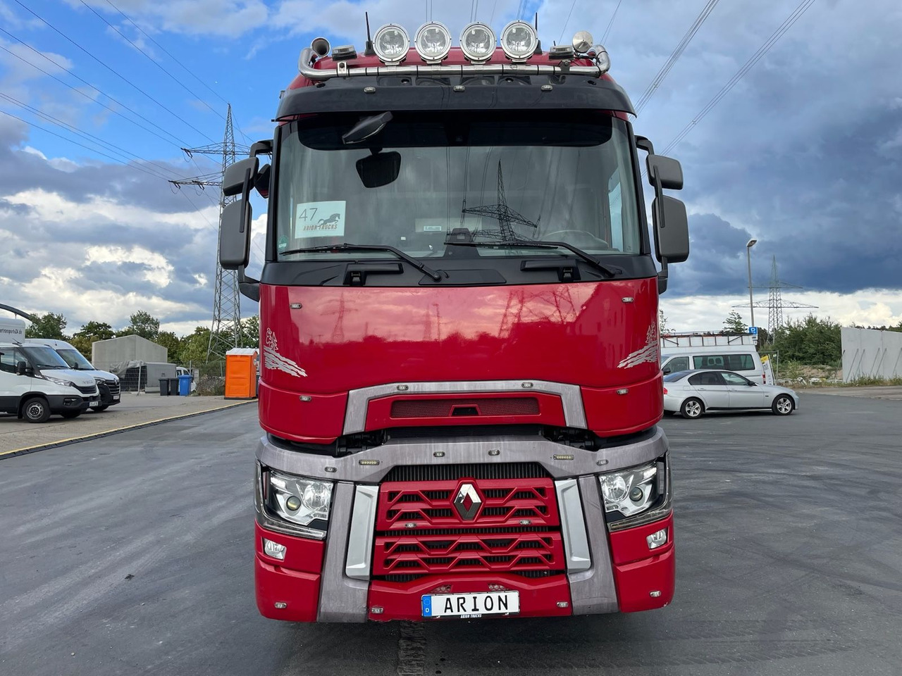 Renault T520 6x2 Kurzholz/PALFINGER/E120Z/VOLVO-ENGINE - Камион за дърва, Камион с кран: снимка 2 Renault T520 6x2 Kurzholz/PALFINGER/E120Z/VOLVO-ENGINE - Камион за дърва, Камион с кран: снимка 2