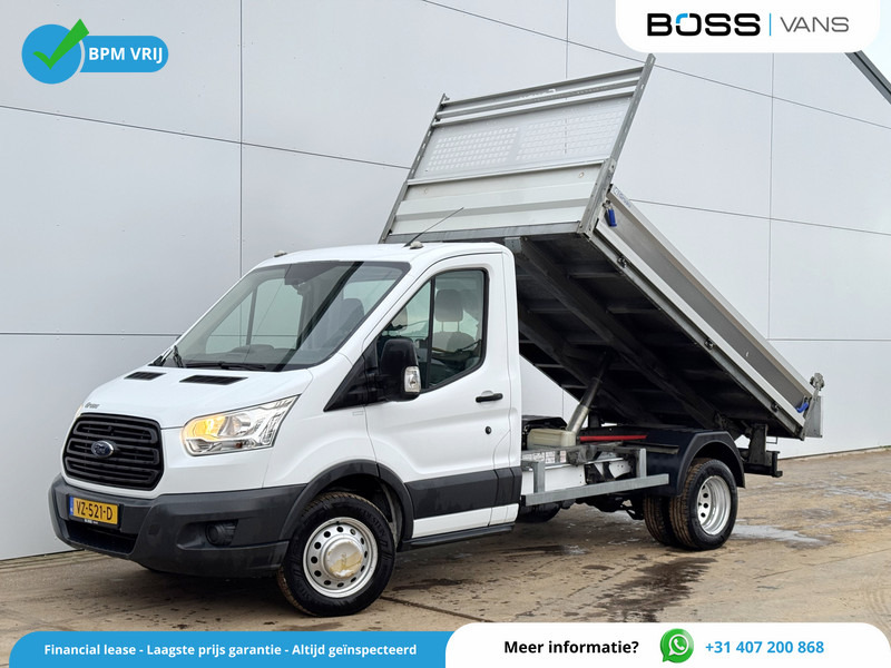 Ford Transit 2.2 TDCI 155PK Airco Kipper Dubbellucht Trekhaak Tipper Benne - Бус самосвал: снимка 1 Ford Transit 2.2 TDCI 155PK Airco Kipper Dubbellucht Trekhaak Tipper Benne - Бус самосвал: снимка 1