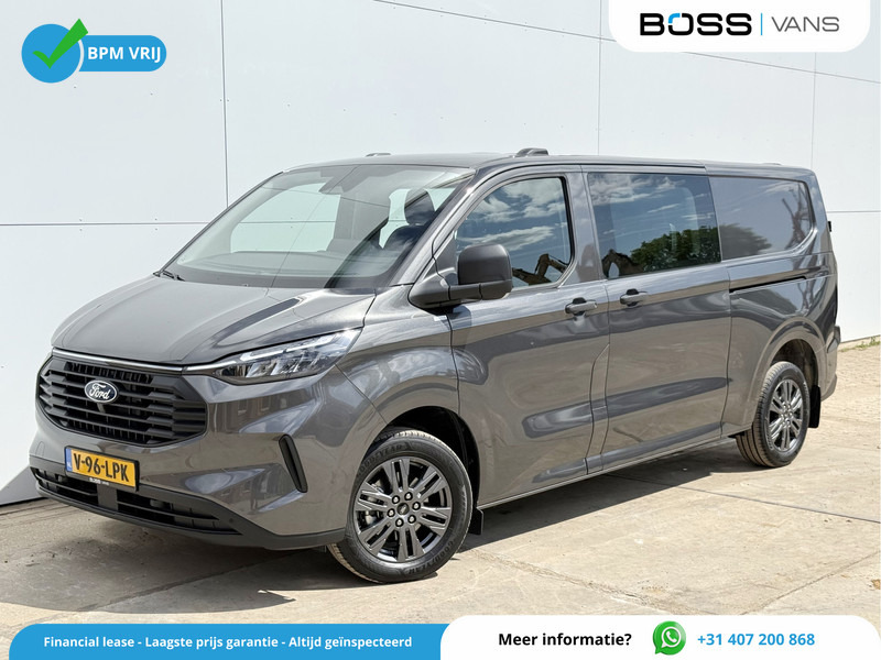 Ford Transit Custom 2.0 TDCI 136pk L2H1 Dubbele Cabine Dubbele Schuif Adaptieve Cruise Control Carplay Camera Parkeersensoren voor achter BPM VRIJ - Малък ван, Бус с двойна кабина: снимка 1 Ford Transit Custom 2.0 TDCI 136pk L2H1 Dubbele Cabine Dubbele Schuif Adaptieve Cruise Control Carplay Camera Parkeersensoren voor achter BPM VRIJ - Малък ван, Бус с двойна кабина: снимка 1