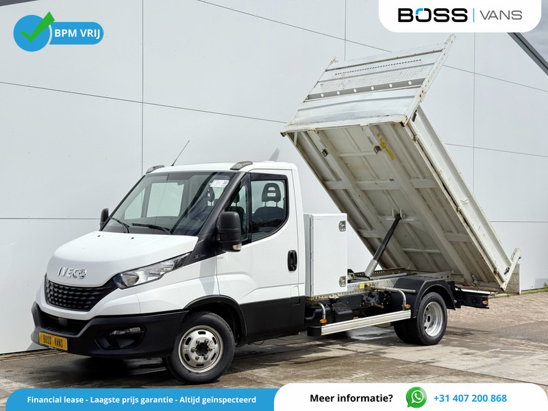 Iveco Daily 35C12 2.3 L3 Kipper Dubbellucht 3.5t Trekhaak Airco Cruise Control Lucht Geveerde Stoel - Бус самосвал: снимка 1 Iveco Daily 35C12 2.3 L3 Kipper Dubbellucht 3.5t Trekhaak Airco Cruise Control Lucht Geveerde Stoel - Бус самосвал: снимка 1