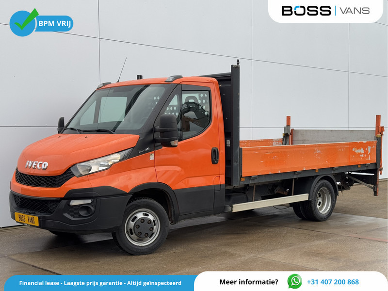 Iveco Daily 35C15 Open Laadbak 3.5t Trekhaak Laadklep Pritische Pick up - Бордови бус: снимка 1 Iveco Daily 35C15 Open Laadbak 3.5t Trekhaak Laadklep Pritische Pick up - Бордови бус: снимка 1