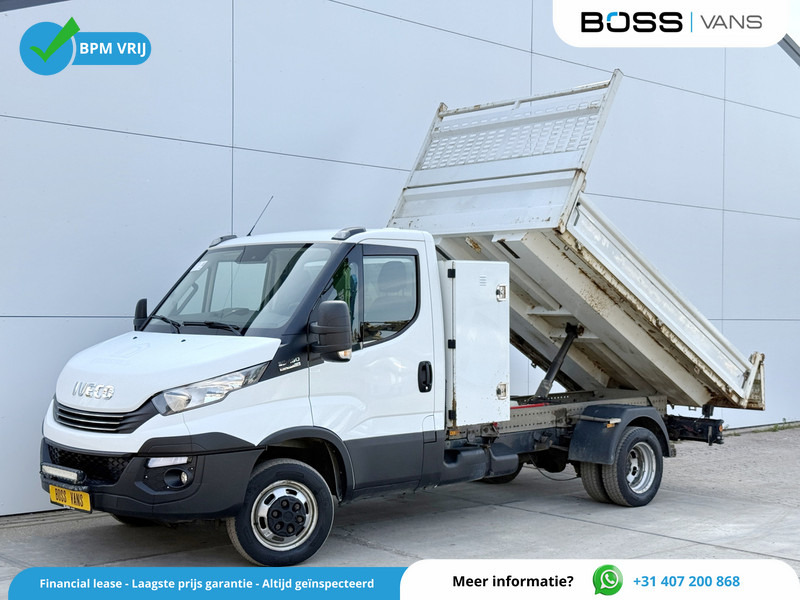 Iveco Daily 35C18 3.0 3.0 Automaat Kipper Dubbellucht 3.5t Trekhaak Airco Cruise Control - Бус самосвал: снимка 1 Iveco Daily 35C18 3.0 3.0 Automaat Kipper Dubbellucht 3.5t Trekhaak Airco Cruise Control - Бус самосвал: снимка 1