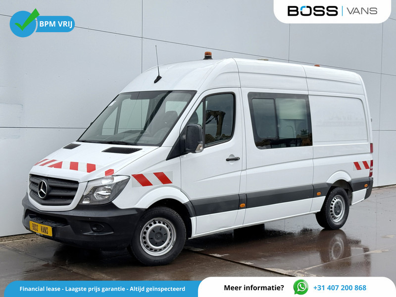 Mercedes-Benz Sprinter 314 2.2 CDI Dubbele Cabine 7 Stoelen L2H2 Climate Control Cruise Control 3.5t Trekhaak - Малък ван, Бус с двойна кабина: снимка 1 Mercedes-Benz Sprinter 314 2.2 CDI Dubbele Cabine 7 Stoelen L2H2 Climate Control Cruise Control 3.5t Trekhaak - Малък ван, Бус с двойна кабина: снимка 1