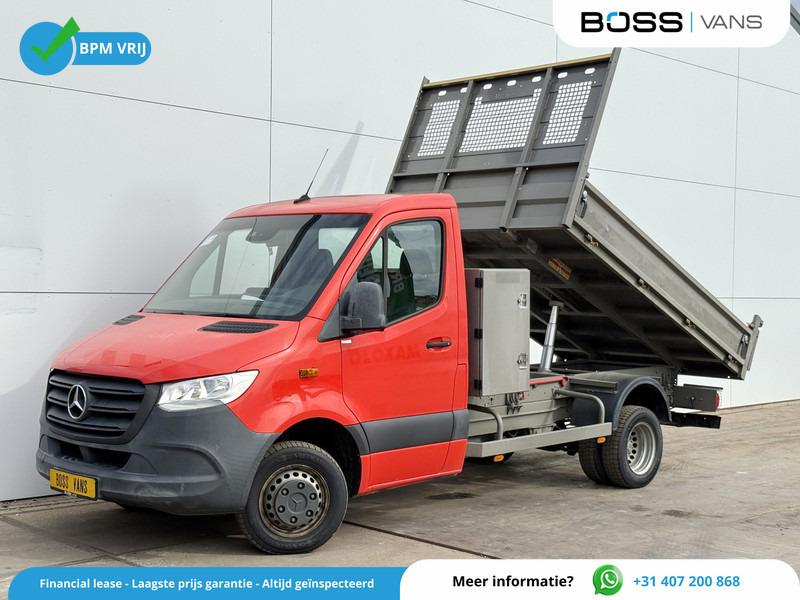 Mercedes-Benz Sprinter 514 2.2 CDI Kipper Dubbellucht 3.5t Trekhaak Climate Control Cruise Control Benne Tipper - Бус самосвал: снимка 1 Mercedes-Benz Sprinter 514 2.2 CDI Kipper Dubbellucht 3.5t Trekhaak Climate Control Cruise Control Benne Tipper - Бус самосвал: снимка 1
