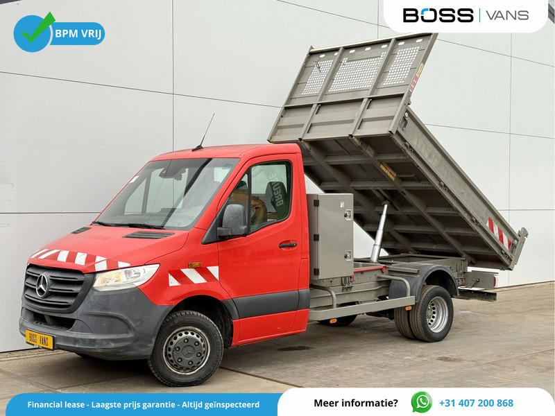 Mercedes-Benz Sprinter 514 2.2 CDI Kipper Dubbellucht 3.5t Trekhaak Climate Control Cruise Control Benne Tipper - Бус самосвал: снимка 1 Mercedes-Benz Sprinter 514 2.2 CDI Kipper Dubbellucht 3.5t Trekhaak Climate Control Cruise Control Benne Tipper - Бус самосвал: снимка 1
