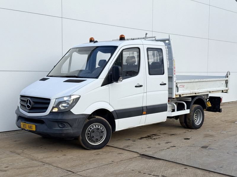 Mercedes-Benz Sprinter 514 2.2 CDI Kipper Open Laadbak Dubbele Cabine Dubbellucht 3.5t trekhaak Cruise Control Benne Tipper DOKA - Бус самосвал, Бус с двойна кабина: снимка 2 Mercedes-Benz Sprinter 514 2.2 CDI Kipper Open Laadbak Dubbele Cabine Dubbellucht 3.5t trekhaak Cruise Control Benne Tipper DOKA - Бус самосвал, Бус с двойна кабина: снимка 2