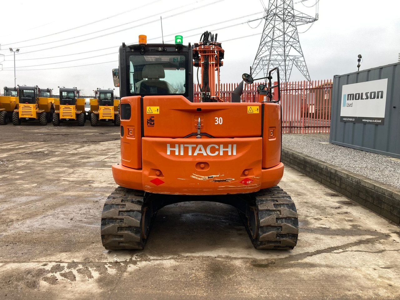 Hitachi ZX85USBR-6 2PB - Мини багер: снимка 4 Hitachi ZX85USBR-6 2PB - Мини багер: снимка 4