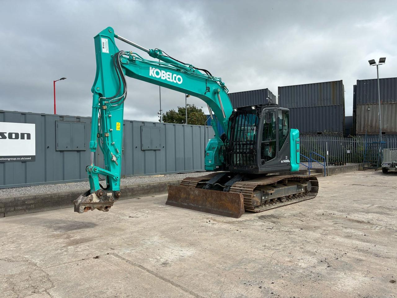 Kobelco SK140SRLC-7 - Верижен багер: снимка 1 Kobelco SK140SRLC-7 - Верижен багер: снимка 1