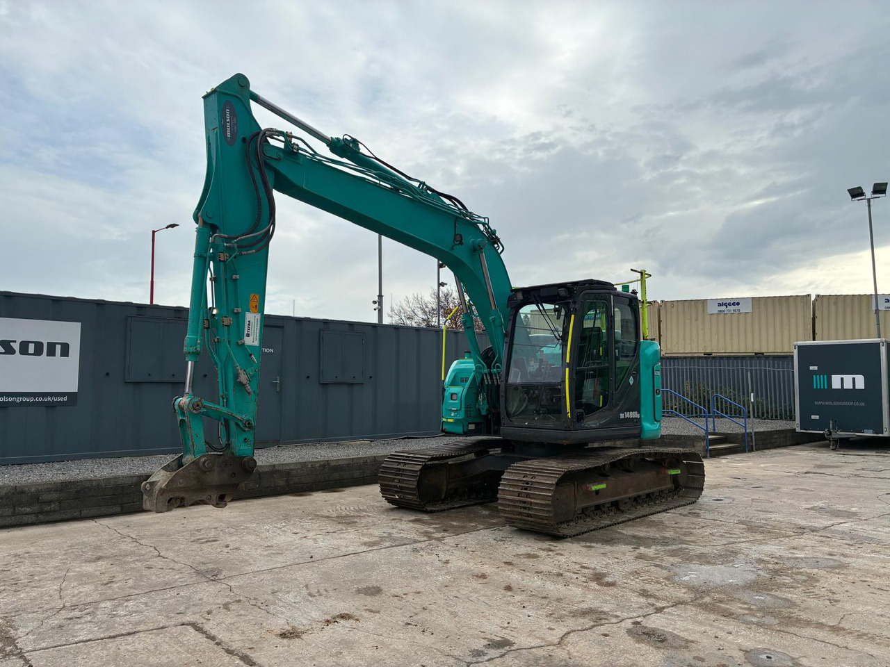 Kobelco SK140SRLC-7 - Верижен багер: снимка 1 Kobelco SK140SRLC-7 - Верижен багер: снимка 1