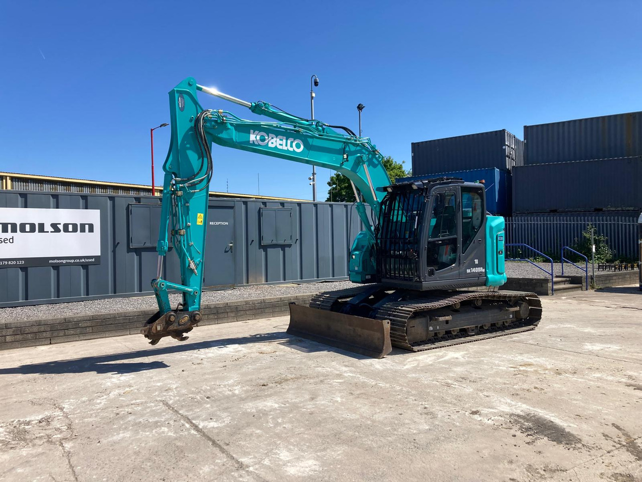 Kobelco SK140SRLC-7 - Верижен багер: снимка 1 Kobelco SK140SRLC-7 - Верижен багер: снимка 1