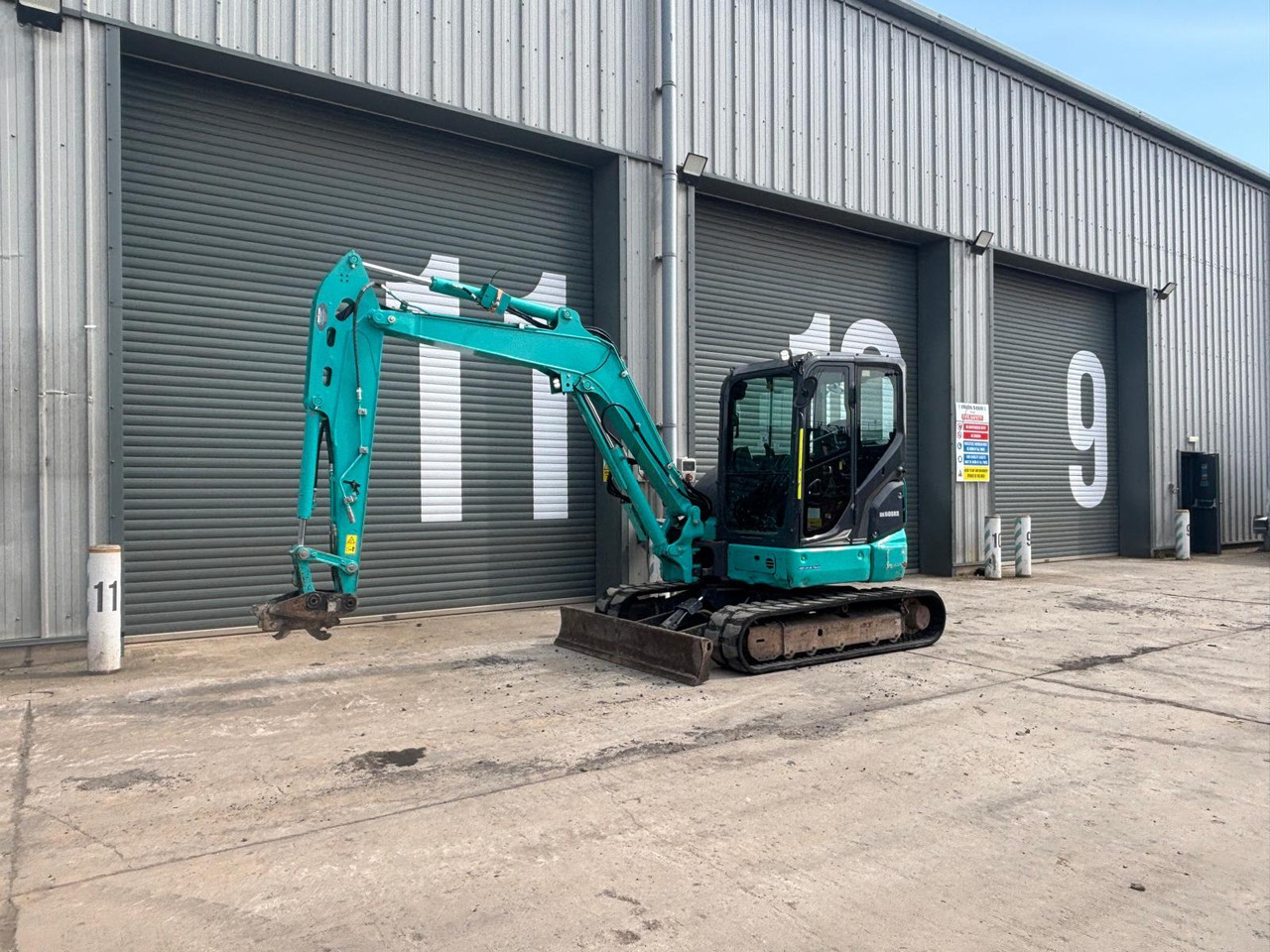 Kobelco SK58SRX-7 - Мини багер: снимка 1 Kobelco SK58SRX-7 - Мини багер: снимка 1