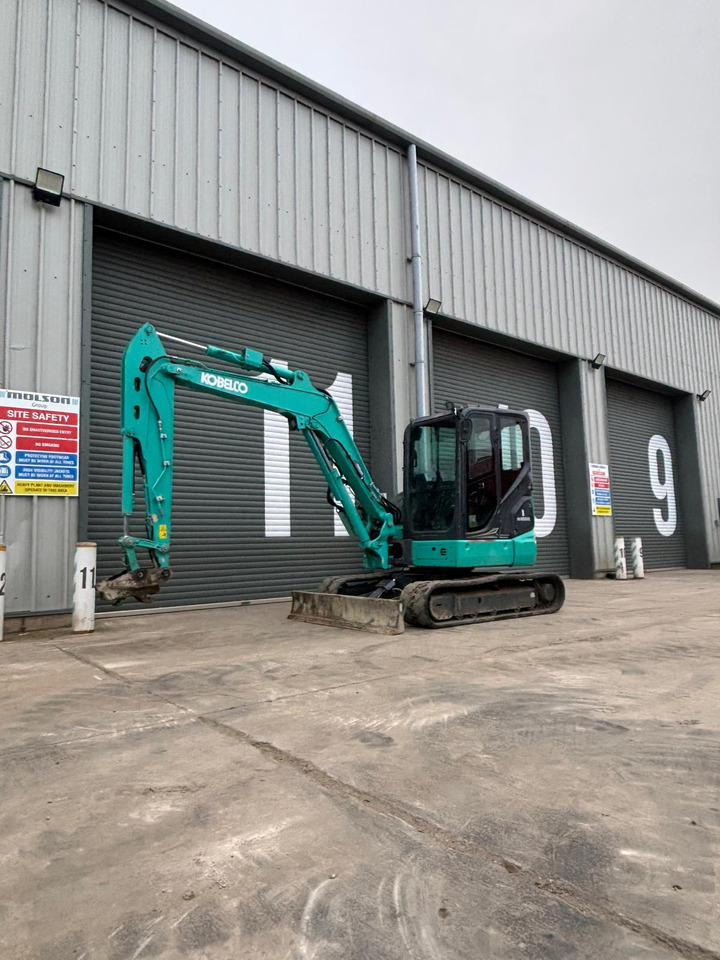 Kobelco SK58SRX-7 - Мини багер: снимка 1 Kobelco SK58SRX-7 - Мини багер: снимка 1