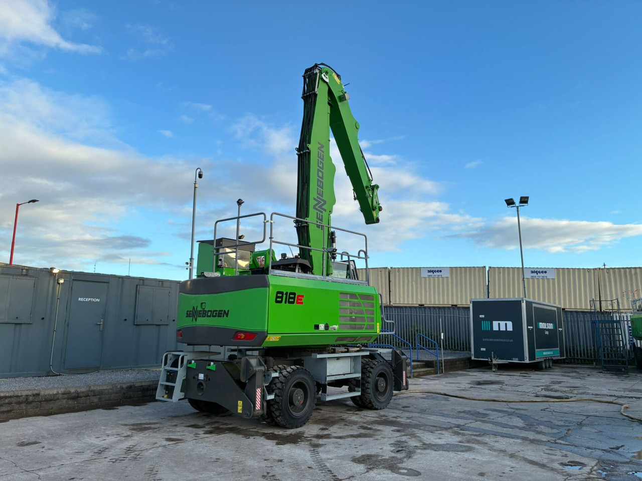 Sennebogen 818E Electric - Багер за манипулиране на материали: снимка 5 Sennebogen 818E Electric - Багер за манипулиране на материали: снимка 5