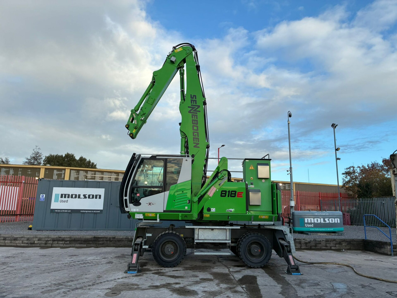 Sennebogen 818E Electric - Багер за манипулиране на материали: снимка 2 Sennebogen 818E Electric - Багер за манипулиране на материали: снимка 2