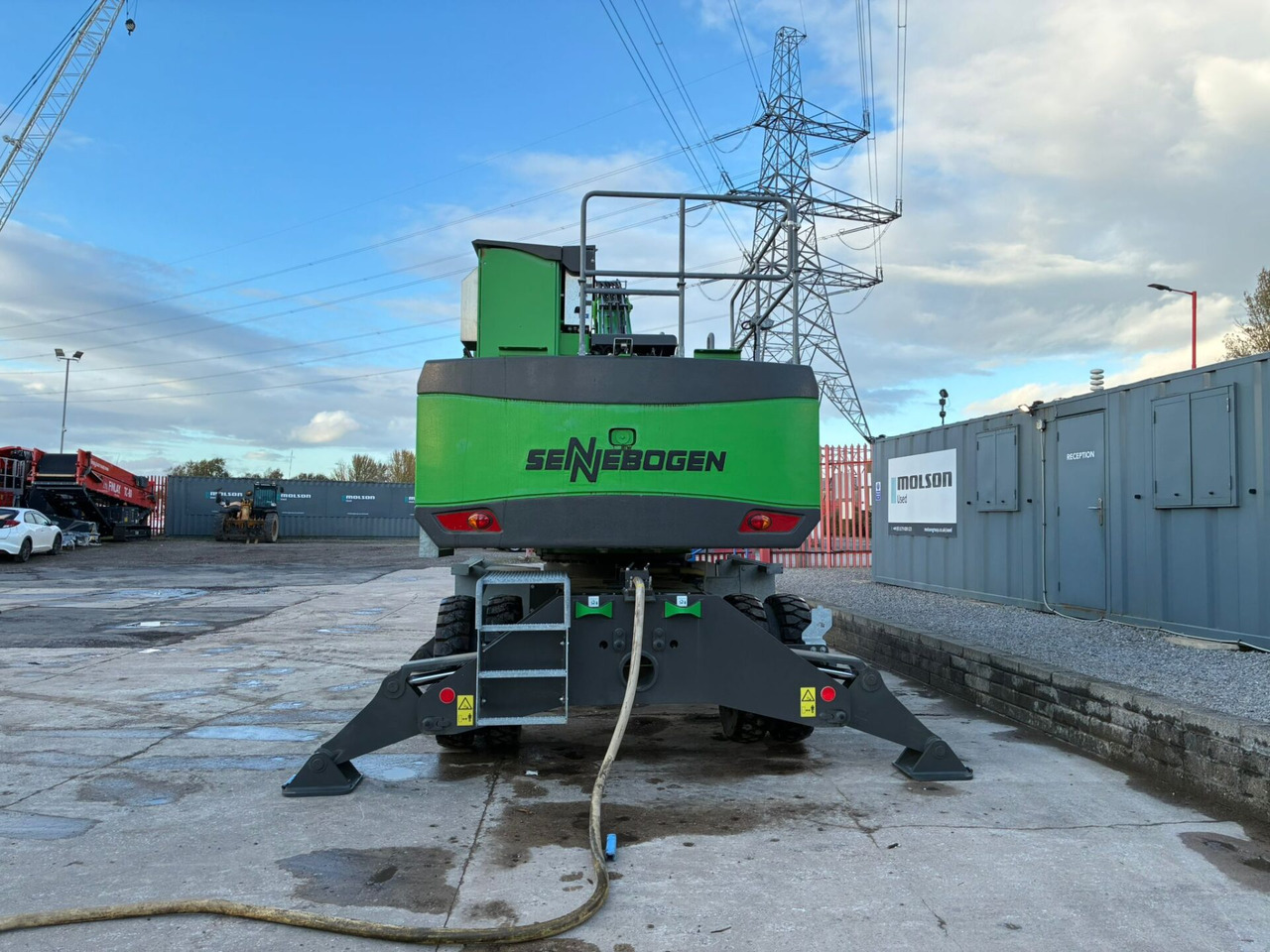 Sennebogen 818E Electric - Багер за манипулиране на материали: снимка 4 Sennebogen 818E Electric - Багер за манипулиране на материали: снимка 4