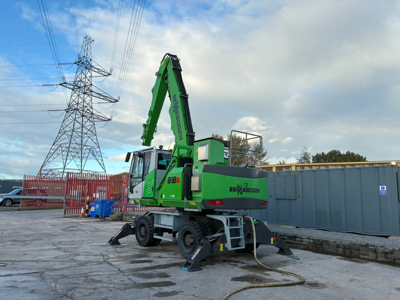 Sennebogen 818E Electric - Багер за манипулиране на материали: снимка 3 Sennebogen 818E Electric - Багер за манипулиране на материали: снимка 3