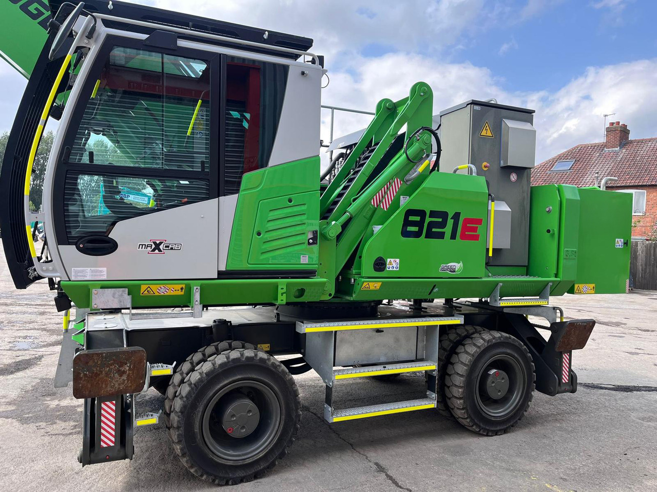 Sennebogen 821 Electric - Багер за манипулиране на материали: снимка 2 Sennebogen 821 Electric - Багер за манипулиране на материали: снимка 2