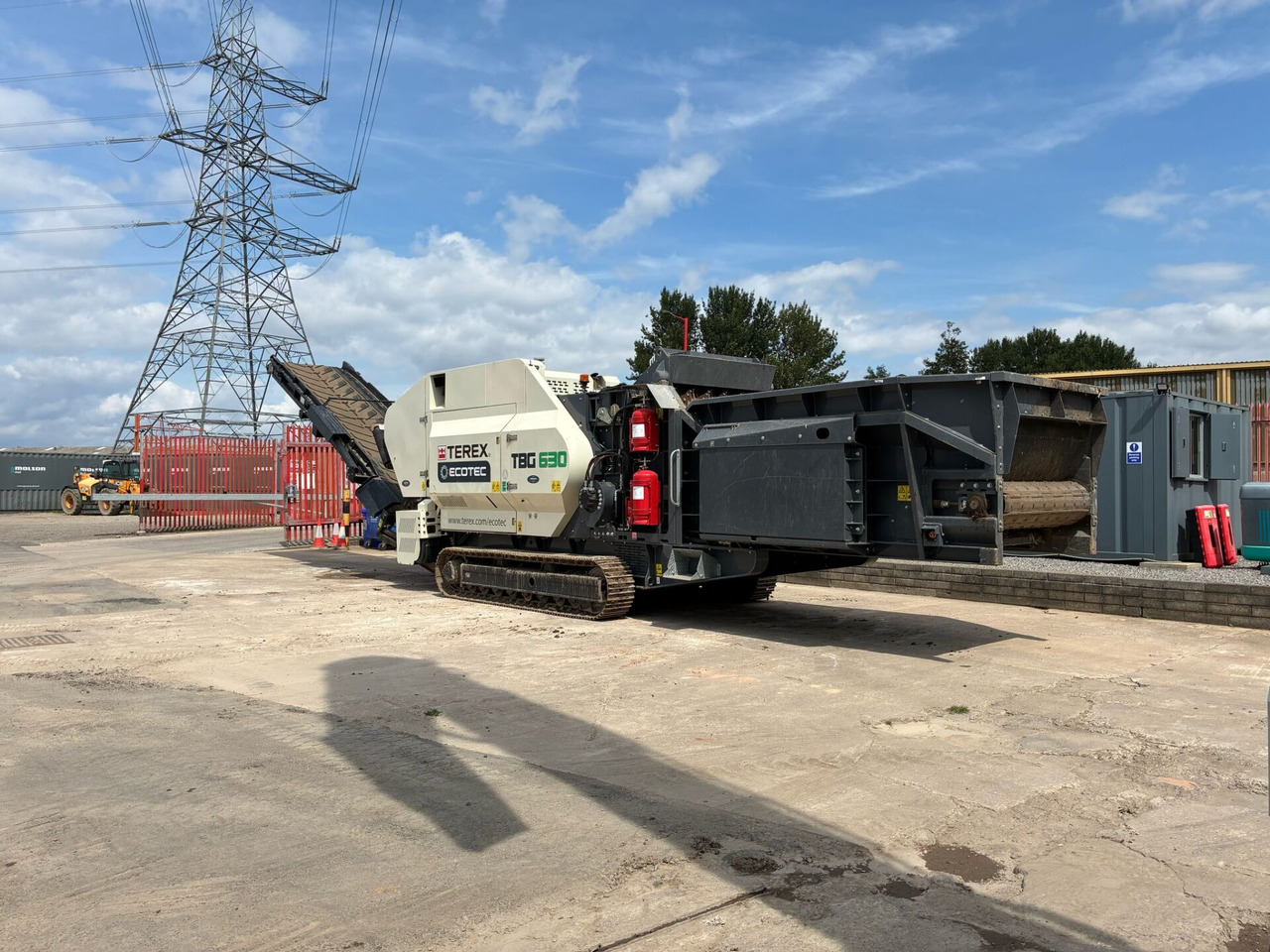 Terex EcoTec TBG630 - Индустриален шредер: снимка 3 Terex EcoTec TBG630 - Индустриален шредер: снимка 3