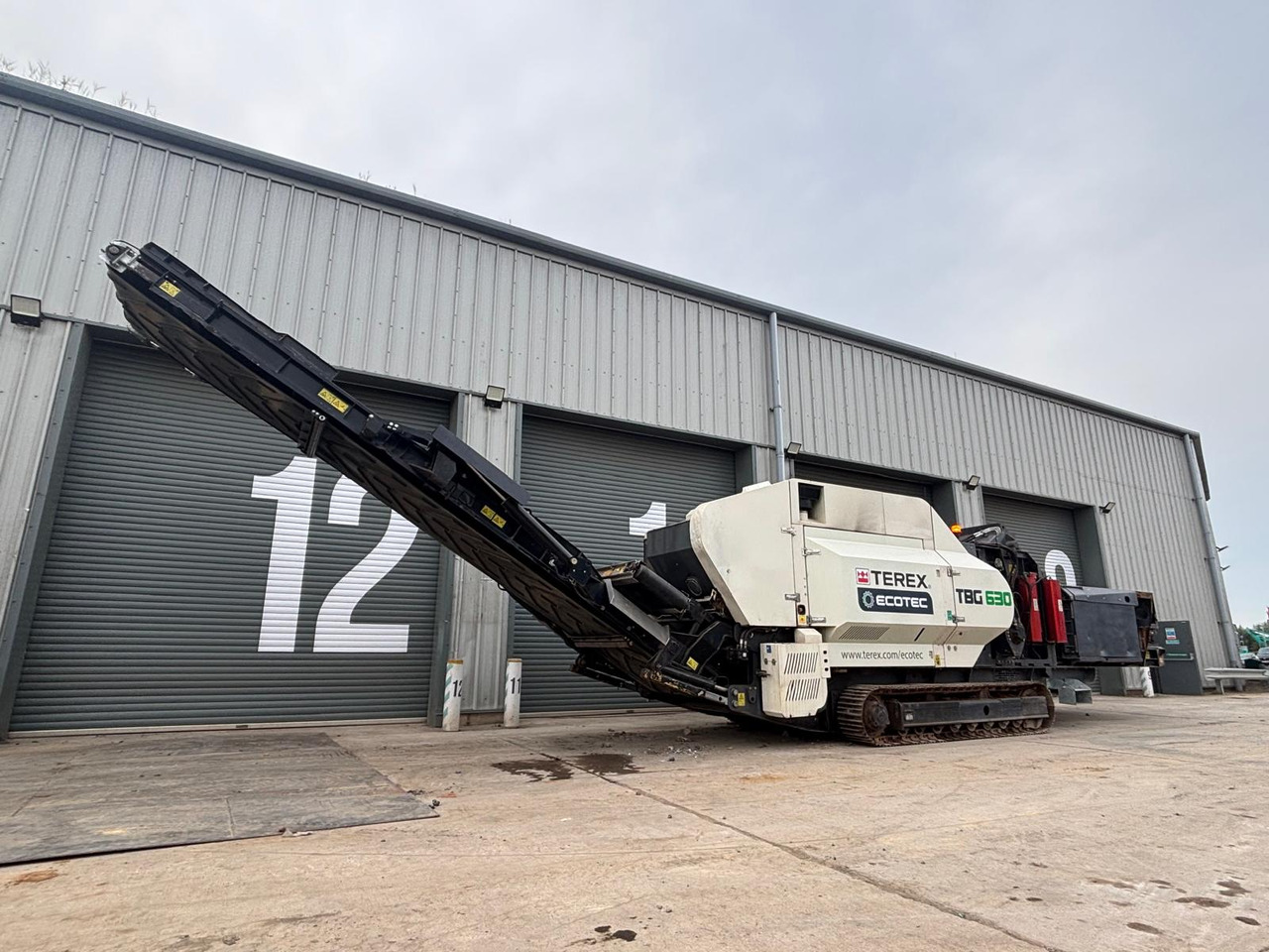 Terex TBG630 - Индустриален шредер: снимка 1 Terex TBG630 - Индустриален шредер: снимка 1