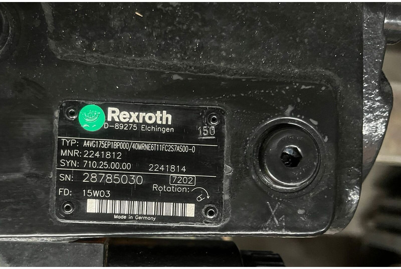 Rexroth A4VG175 EP1BP000 / 40MRNE6T11 FC2S7AS00-0 - Хидравлична помпа: снимка 5 Rexroth A4VG175 EP1BP000 / 40MRNE6T11 FC2S7AS00-0 - Хидравлична помпа: снимка 5