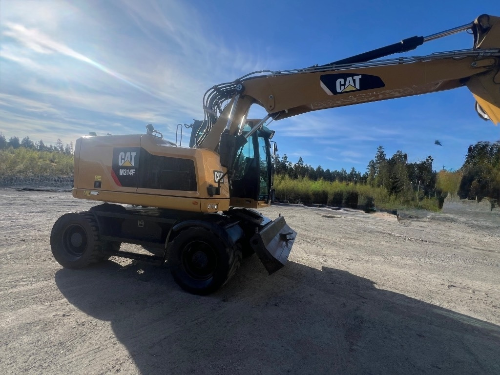 Колесен багер CAT M314F: снимка 9