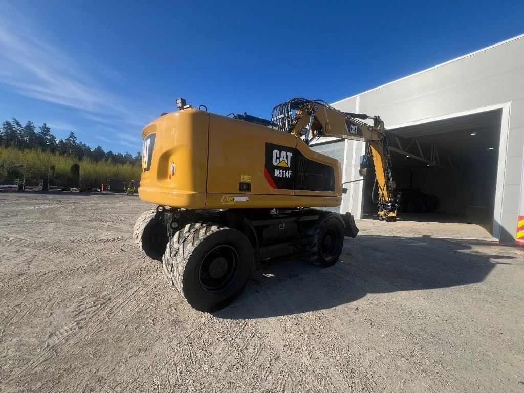 Колесен багер CAT M314F: снимка 8