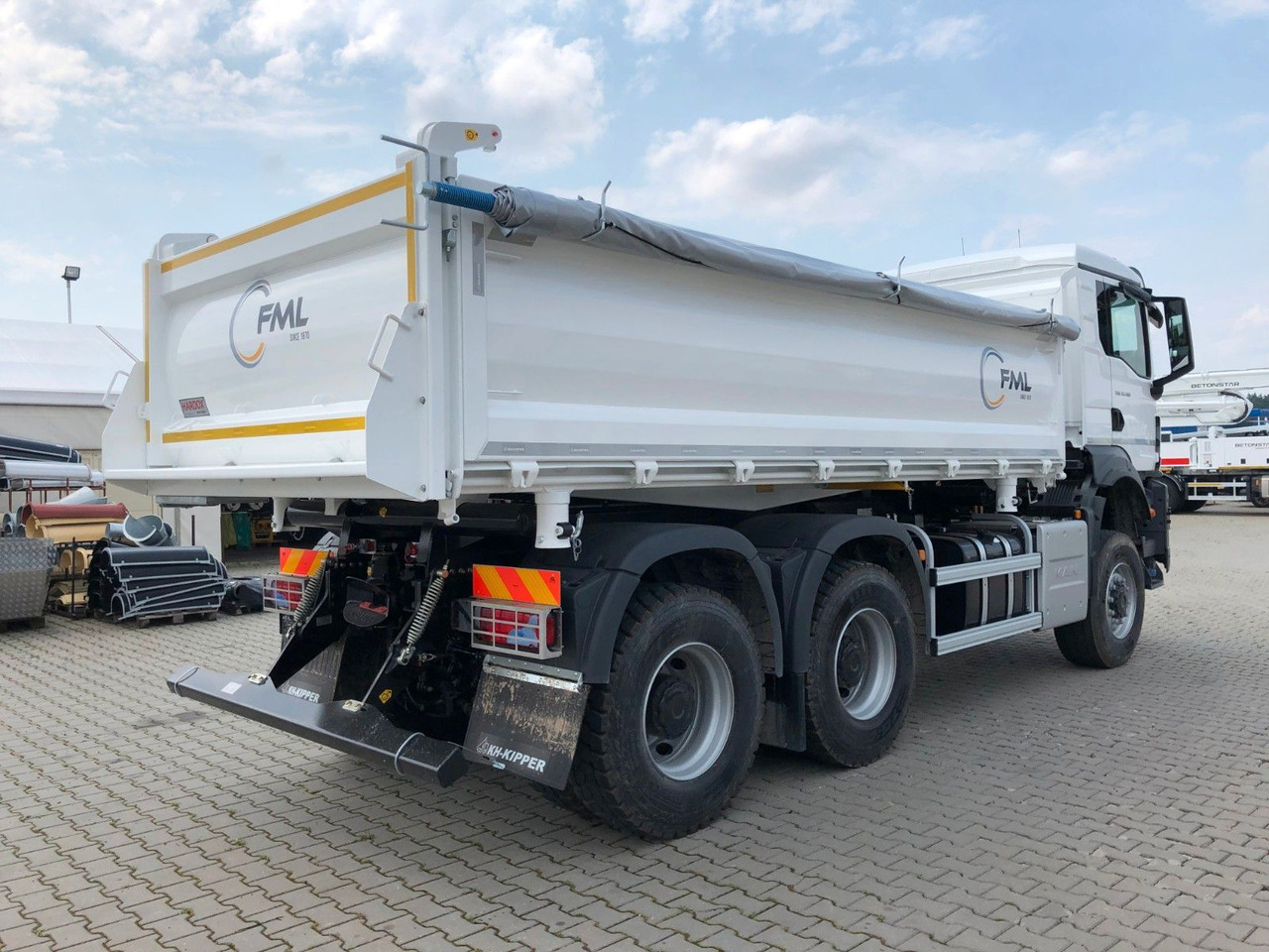MAN TGS 33.480 6X6 FML Dreiseitenkipper - Самосвал камион: снимка 5 MAN TGS 33.480 6X6 FML Dreiseitenkipper - Самосвал камион: снимка 5