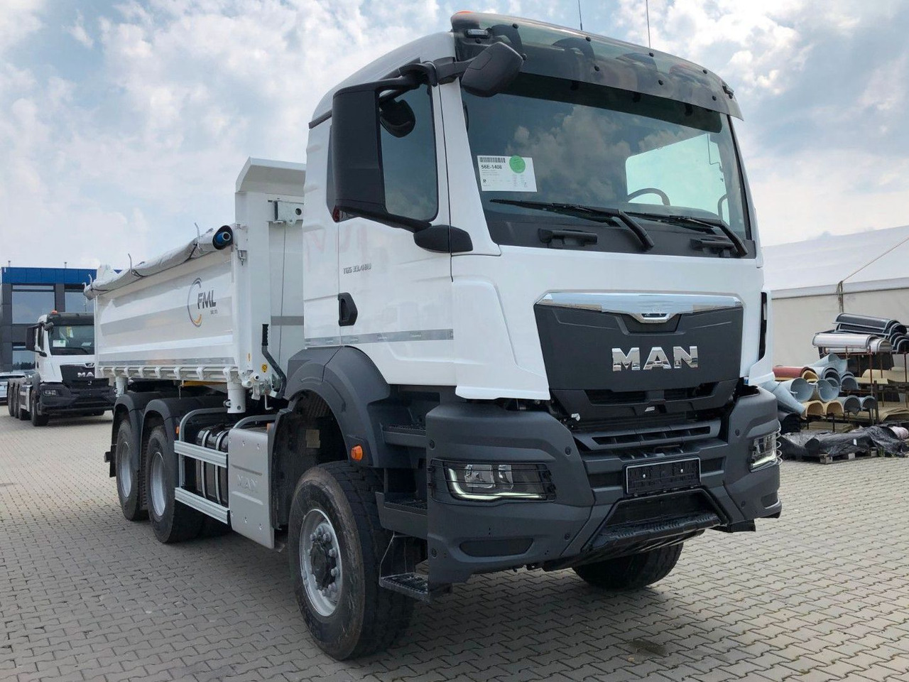 MAN TGS 33.480 6X6 FML Dreiseitenkipper - Самосвал камион: снимка 1 MAN TGS 33.480 6X6 FML Dreiseitenkipper - Самосвал камион: снимка 1