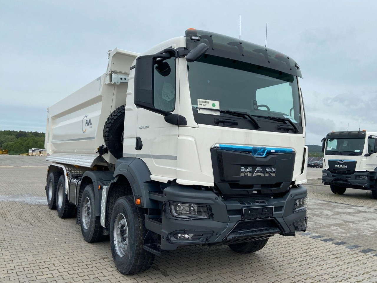 MAN TGS 41.400 8x4 EURO2 FML KIPPER 21M3 - Самосвал камион: снимка 1 MAN TGS 41.400 8x4 EURO2 FML KIPPER 21M3 - Самосвал камион: снимка 1