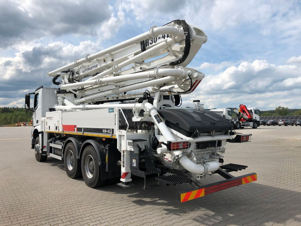 Нови Бетон помпа Mercedes-Benz AROCS 2840 BETONPUMPE BETONSTAR  H30.14S-4Z: снимка 7