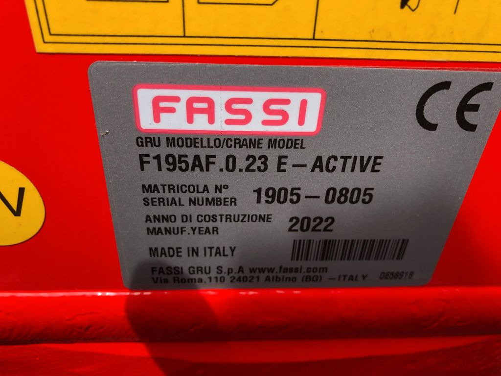 Нови Полуремарке MIT KRAN FASSI F195AF.0.23: снимка 11