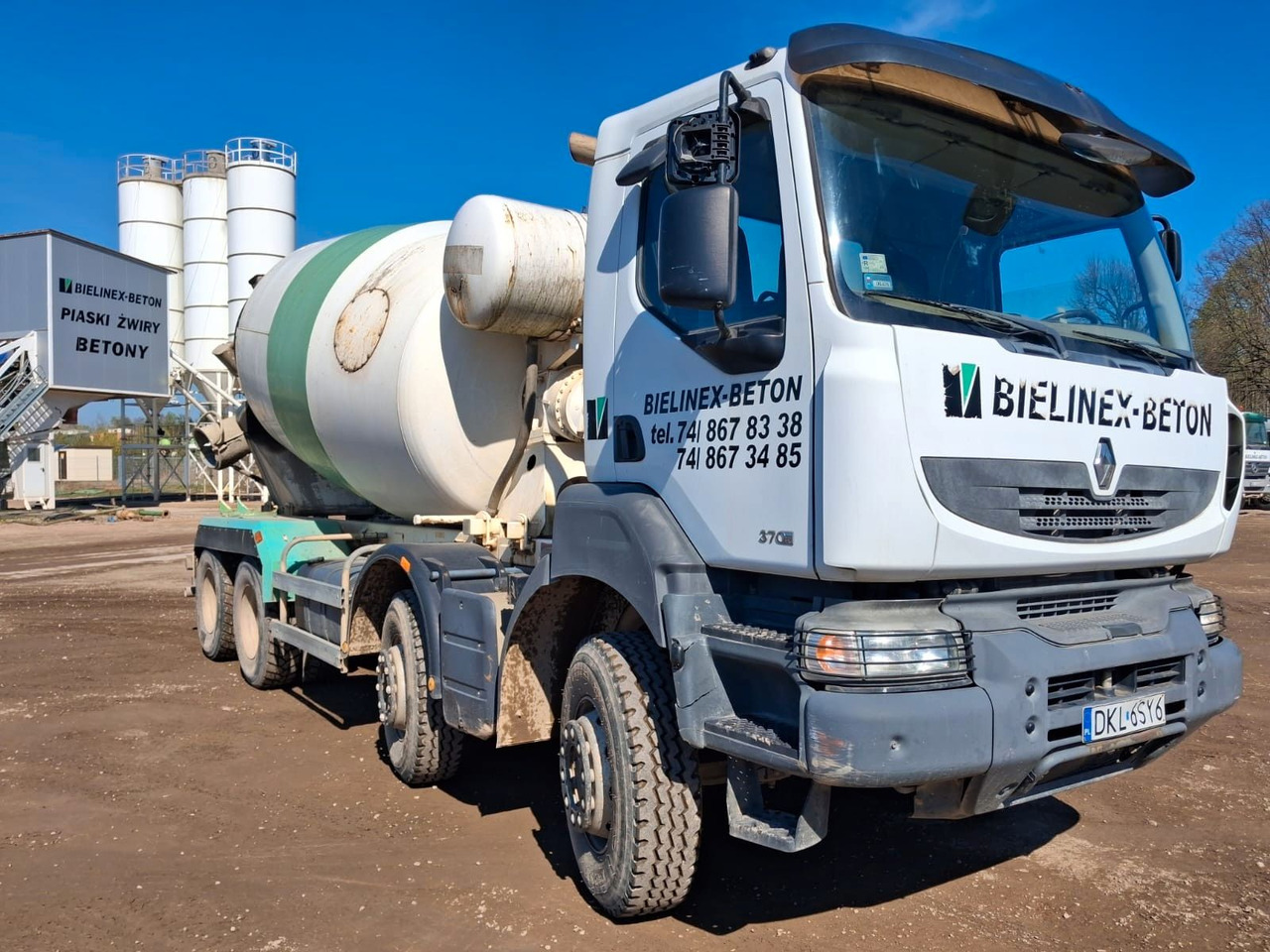 Renault KERAX 370 BARYVAL 10 M3 - Бетоновоз: снимка 1 Renault KERAX 370 BARYVAL 10 M3 - Бетоновоз: снимка 1