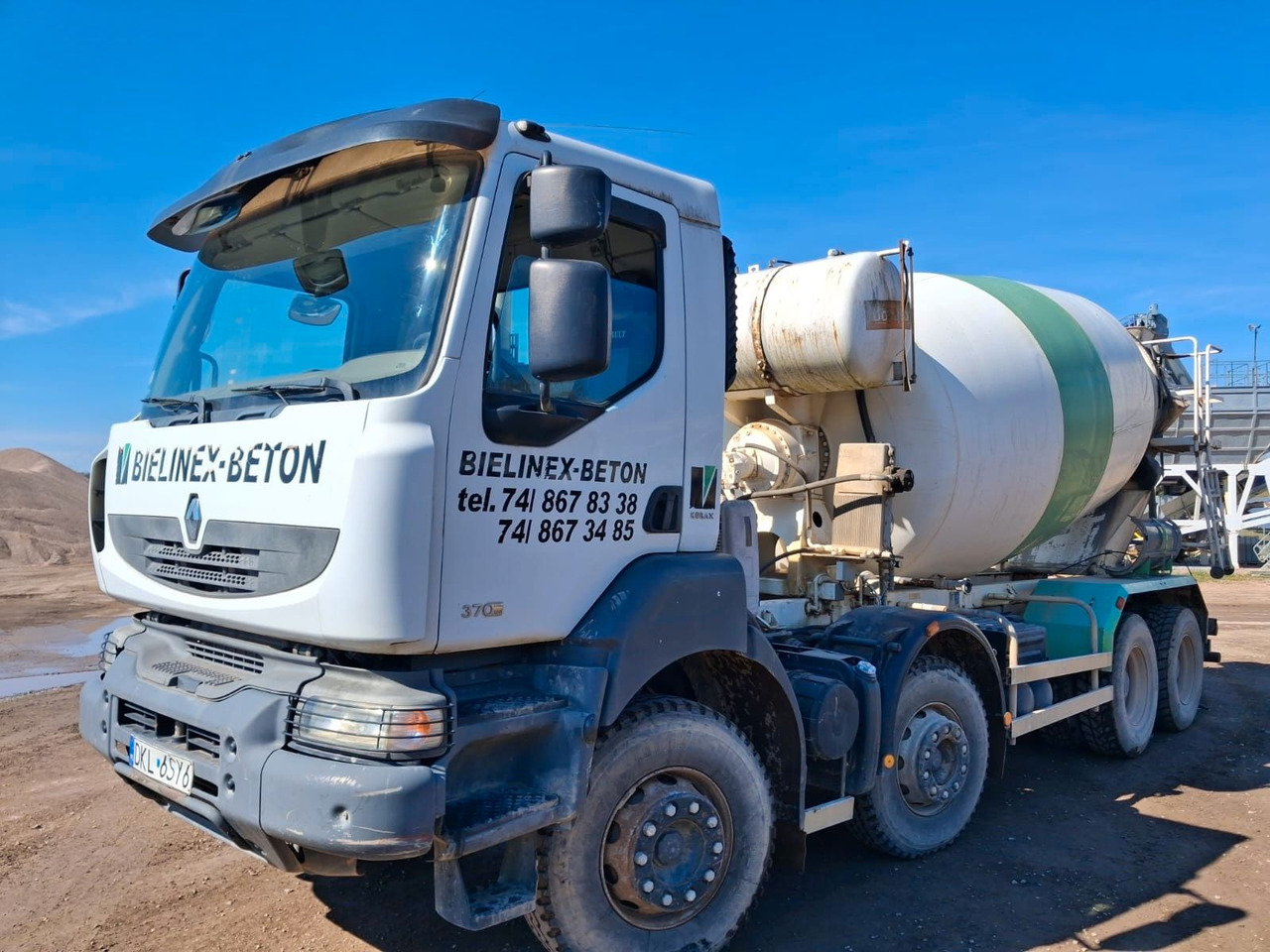 Renault KERAX 370 BARYVAL 10 M3 - Бетоновоз: снимка 2 Renault KERAX 370 BARYVAL 10 M3 - Бетоновоз: снимка 2