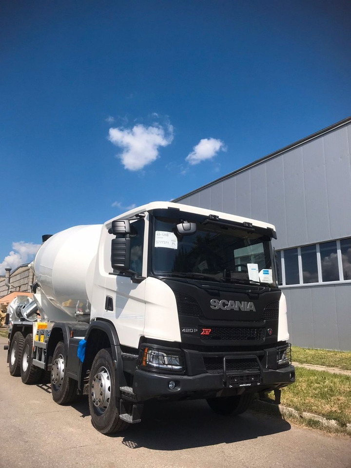 Scania P420 8X4 FML 10 M3 Scania P420 8X4 FML 10 M3 - Бетоновоз: снимка 4 Scania P420 8X4 FML 10 M3 Scania P420 8X4 FML 10 M3 - Бетоновоз: снимка 4