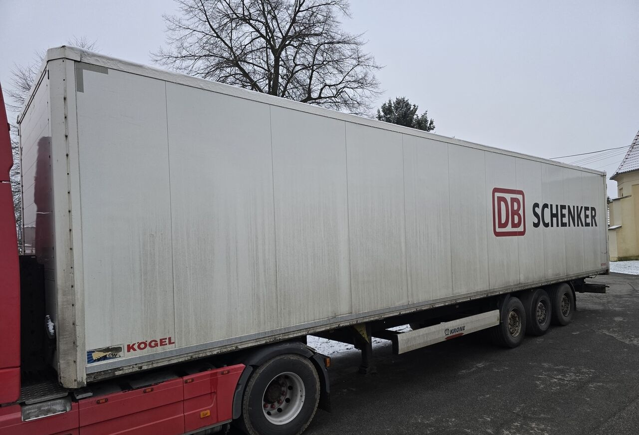 Kögel S24, standart, Doppelstock, SAF - Затворена каросерия полуремарке: снимка 1 Kögel S24, standart, Doppelstock, SAF - Затворена каросерия полуремарке: снимка 1