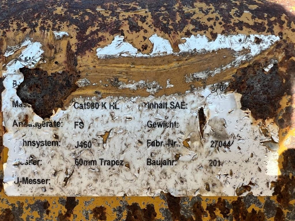 Кофа за Строителна техника CAT 980 bucket: снимка 6