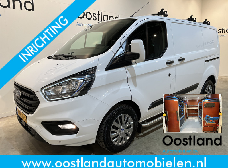 Ford Transit Custom 340 2.0 TDCI L1H1 Trend 130 PK Servicebus / Sortimo Inrichting / Euro 6 / Schuifdeur L + R / 220V. / Airco / Cruise Control / PDC / CarPlay / Trekhaak / Navigatie / - Малък ван: снимка 1 Ford Transit Custom 340 2.0 TDCI L1H1 Trend 130 PK Servicebus / Sortimo Inrichting / Euro 6 / Schuifdeur L + R / 220V. / Airco / Cruise Control / PDC / CarPlay / Trekhaak / Navigatie / - Малък ван: снимка 1