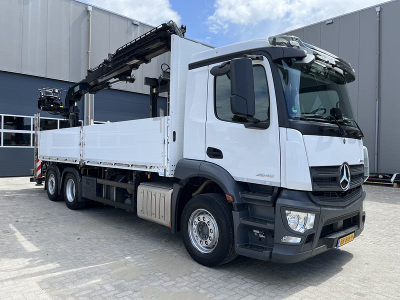 Лизинг на Mercedes-Benz ANTOS 2546 6X2 Bouwstoffenauto / Open laadbak vv KRAAN MKG HLK 221-3 met Palletklem Mercedes-Benz ANTOS 2546 6X2 Bouwstoffenauto / Open laadbak vv KRAAN MKG HLK 221-3 met Palletklem: снимка 6